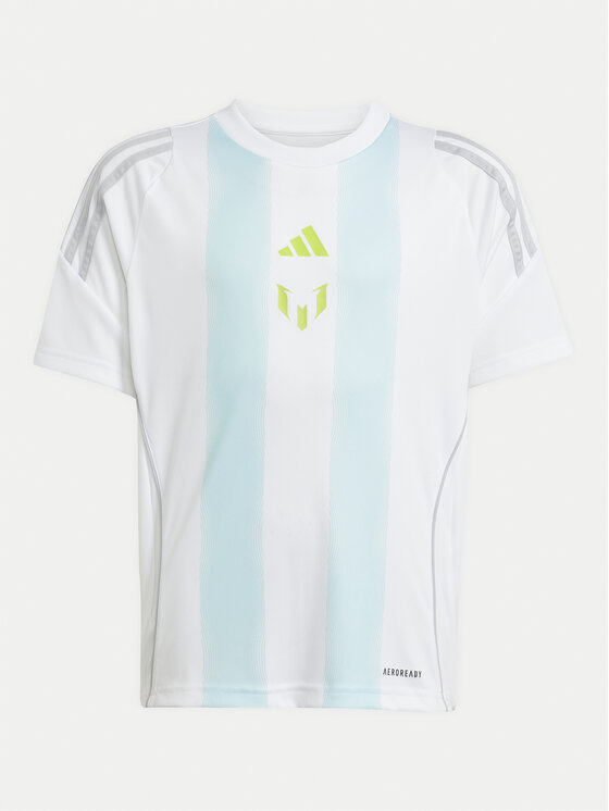 adidas adidas T-Shirt Messi Training JI5460 Biały Regular Fit