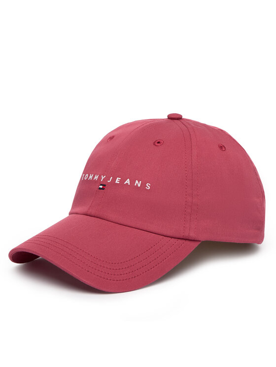 Tommy Jeans Baseball sapka Tjw Linear Logo 6 Panel Cap AW0AW16868 Piros