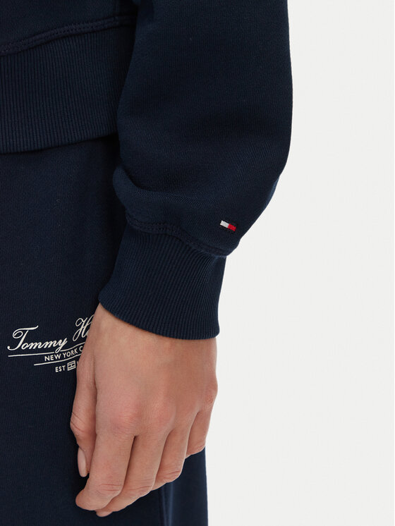 Tommy Hilfiger Tommy Hilfiger Sweatshirt WW0WW44632 Dunkelblau Regular Fit