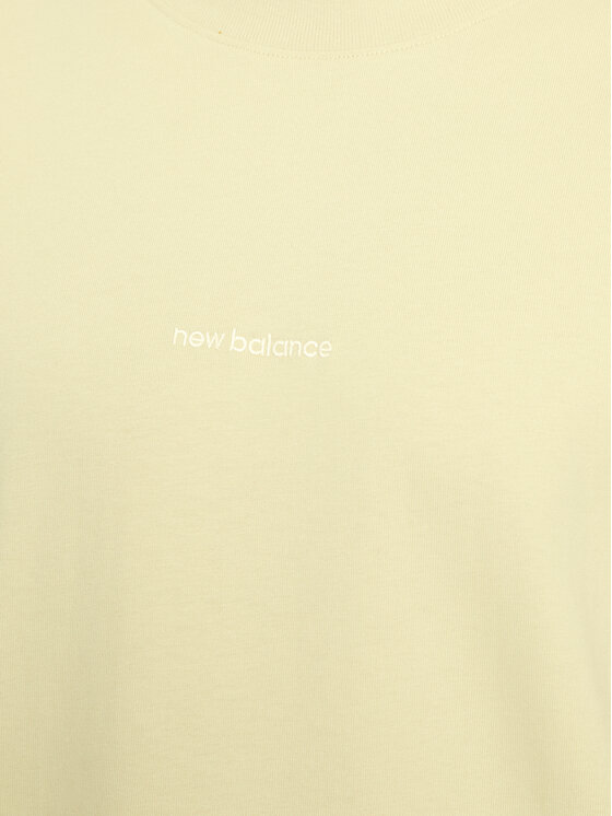 New Balance New Balance T-Shirt Athletics Linear T-Shirt MT33560 Brązowy Regular Fit