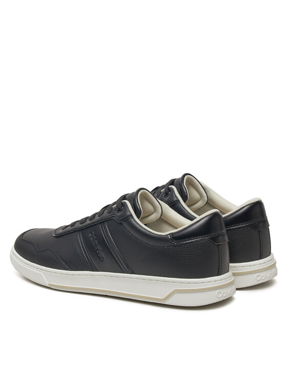 Calvin Klein Calvin Klein Sneakersy Low Top Lace Up Logo HM0HM01653 Czarny