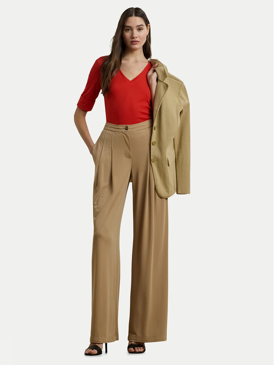 LAUREN RALPH LAUREN LAUREN RALPH LAUREN Bluse 200815843008 Rot Slim Fit