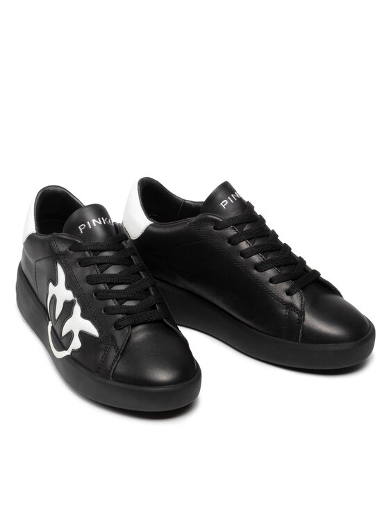PINKO Pinko Sneakersy Klum Sneaker 20212 BLKS1 1H20Z0 Y7LM Czarny