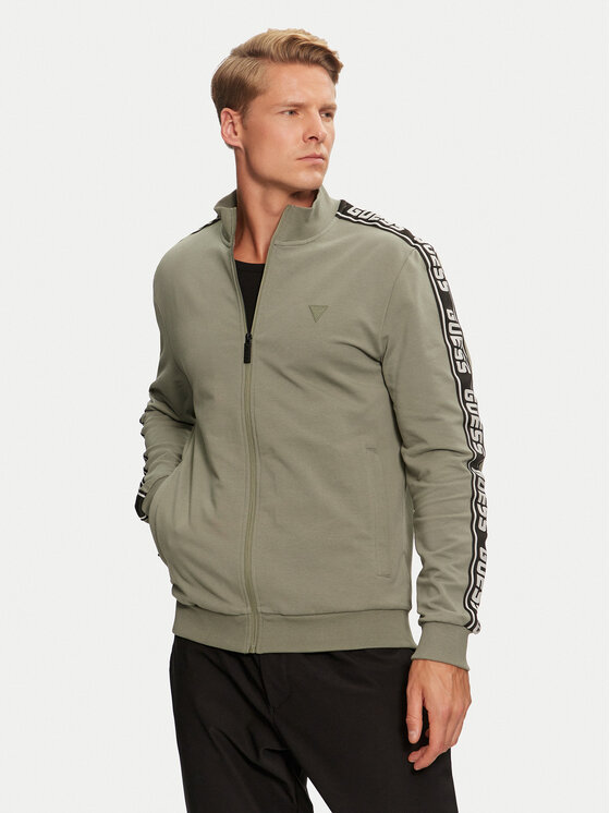 Jeans Guess Uomo Guess SHADED LOGO Felpa Jet Black/nero Tuta