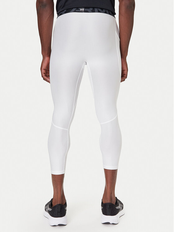 Under Armour Under Armour Pajkice HeatGear® 1361588 Bela Slim Fit