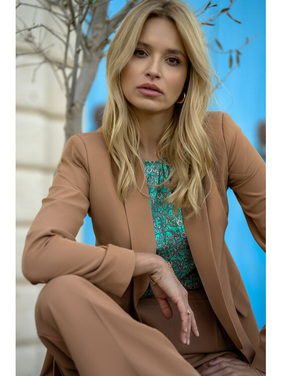 Stylove Stylove Giacca da abito S330 Marrone Regular Fit