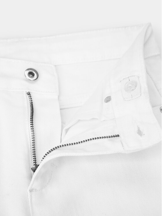 Coccodrillo Coccodrillo Jeansy WC4123112JCG Biały Regular Fit
