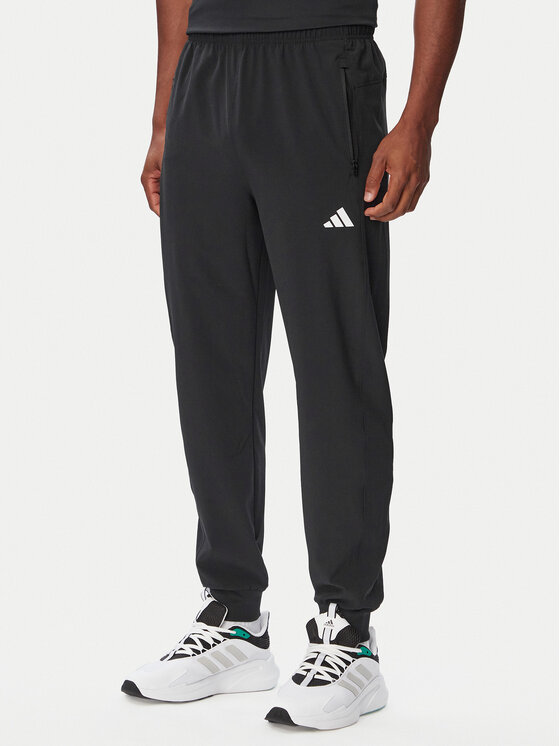 adidas Pantaloni trening Workout Essentials KA5528 Negru Regular Fit