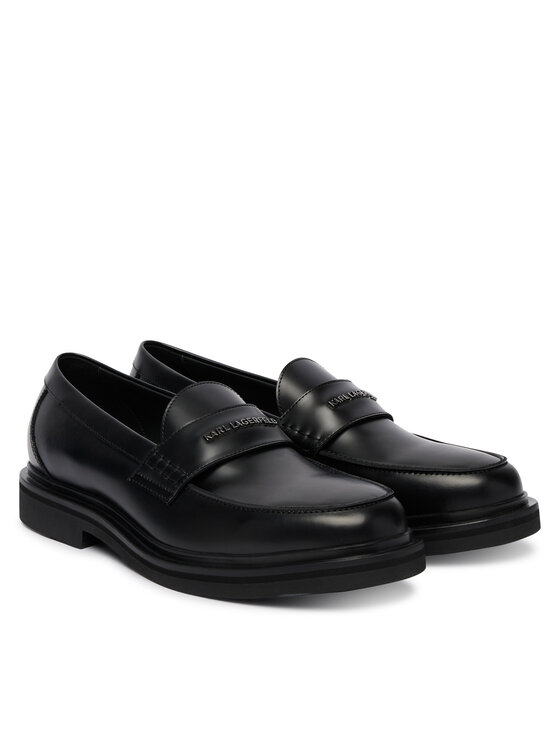KARL LAGERFELD KARL LAGERFELD Loaferke Keaton KL13310 Črna