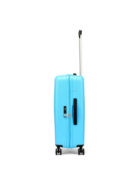 American Tourister American Tourister Walizka średnia 327185 Błękitny