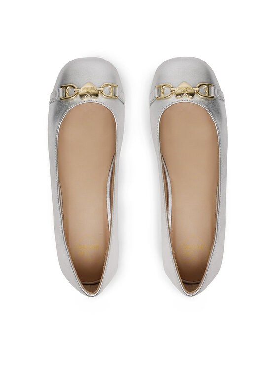 LOVE MOSCHINO LOVE MOSCHINO Ballerine JA11011G1MIF090B Argento