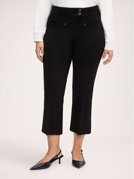 Fiorella Rubino Fiorella Rubino Pantaloni di tessuto P073L002490N033 Nero Flare Fit