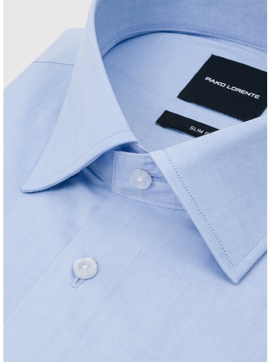 Pako Lorente Pako Lorente Koszula P26WF-1X-014 Niebieski Slim Fit