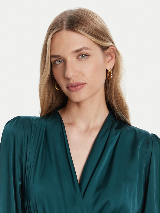 Rinascimento Rinascimento Coctailkleid CFC0125426003 Grün Regular Fit