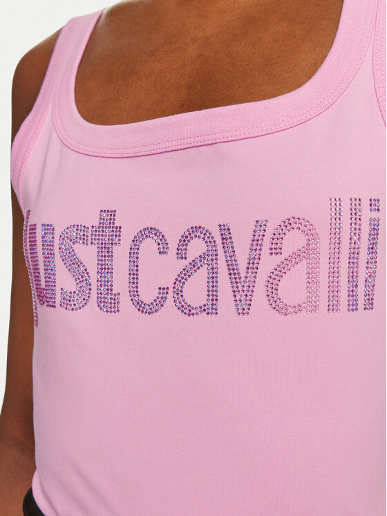 Just Cavalli Just Cavalli Felső 76PAME03 Rózsaszín Regular Fit
