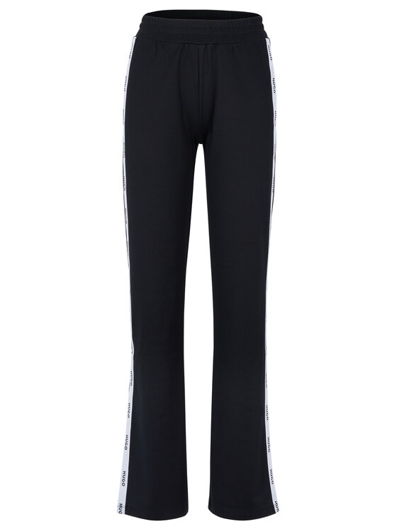HUGO Hugo Spodnji del trenirke Nelega 50487435 Črna Regular Fit