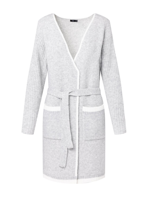 QUIOSQUE QUIOSQUE Kardigan Quiosque 6VF009230 Šedá Regular Fit