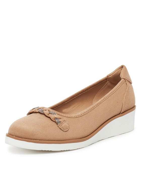 Clara Barson Clara Barson Balerinke WYL3395-7 Bež