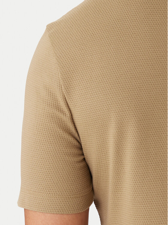 BOSS BOSS Tricou Tiburt 240 50452680 Kaki Regular Fit