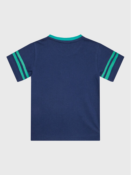 United Colors Of Benetton United Colors Of Benetton Marškinėliai 3096G108K Tamsiai mėlyna Regular Fit