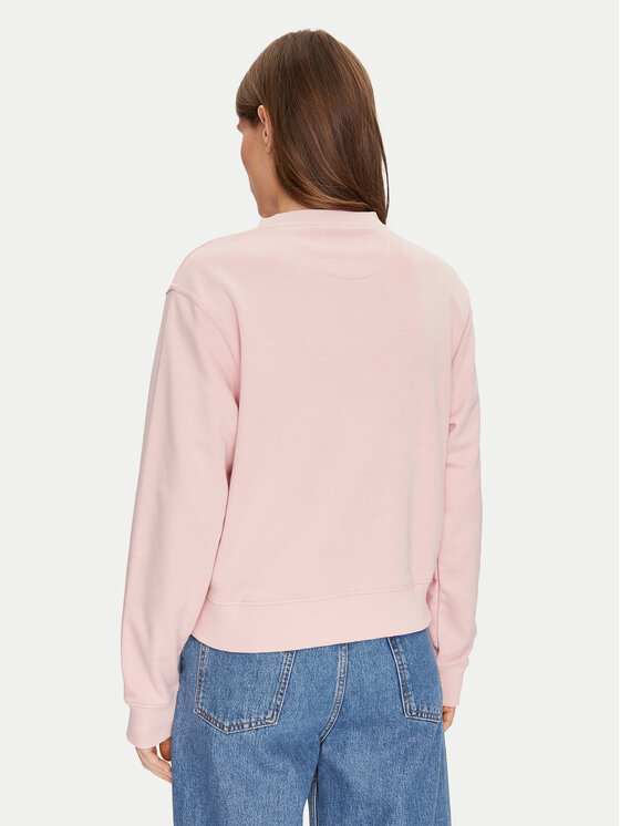 Guess Guess Bluza W5GQ05 KB683 Różowy Regular Fit