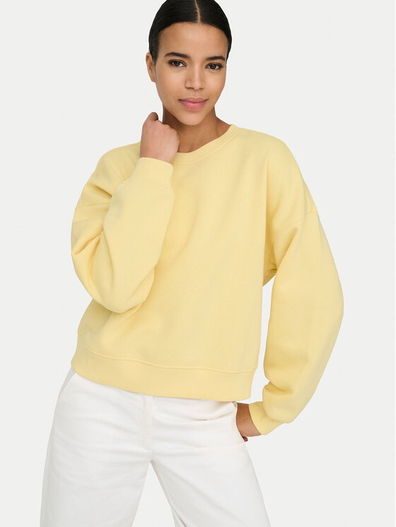 ONLY ONLY Sweatshirt Best 15338727 Gelb Regular Fit