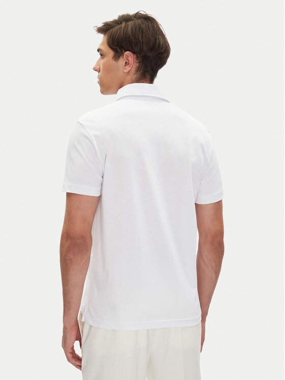 Emporio Armani Emporio Armani Polo EM000571 AF12331 U0002 Biały Regular Fit