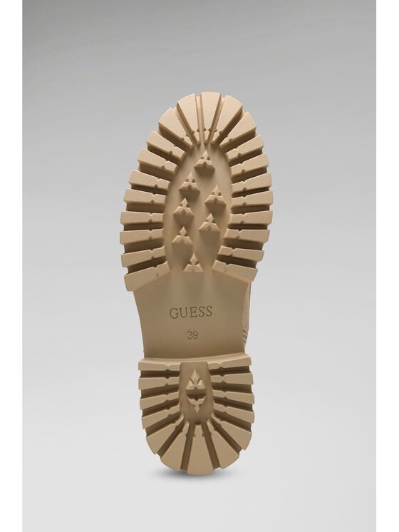 Guess Guess Kozačky 184503 Béžová