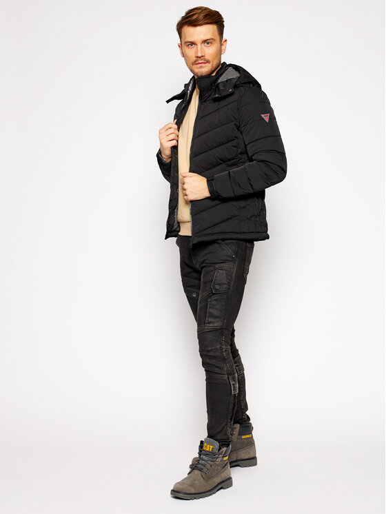 Giubbotto piumino M0BL50 WD990 Nero Slim Fit