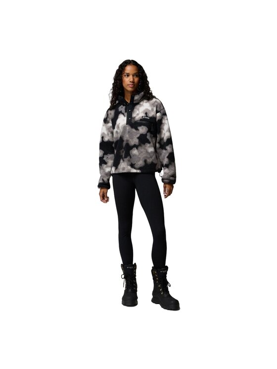 Columbia Columbia Polar Helvetia™ II Printed Cropped Half Snap Fleece Kolorowy Regular Fit