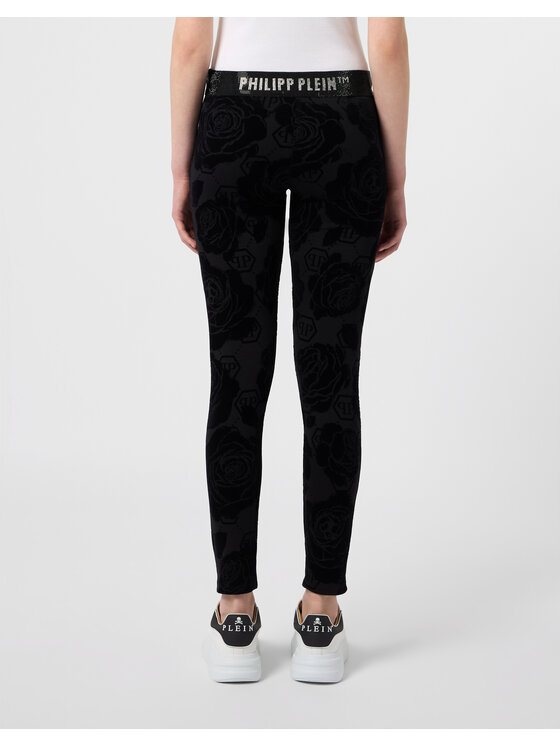 PHILIPP PLEIN PHILIPP PLEIN Leggings 31058 Nero Active Fit