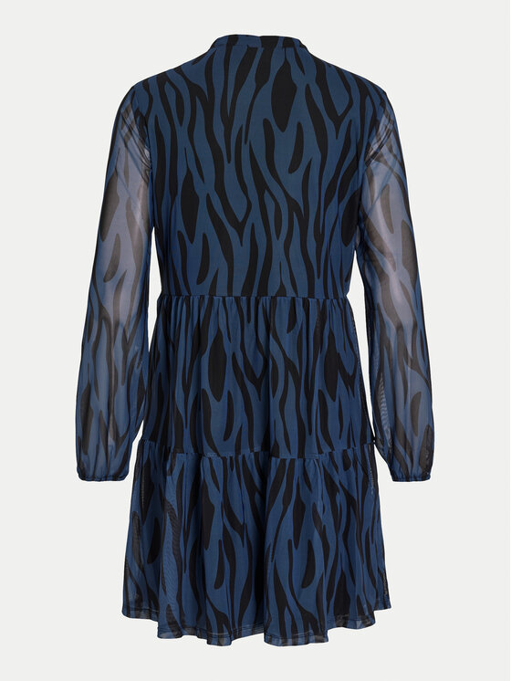 Vila Vila Vsakodnevna obleka Volettis 14097666 Modra Relaxed Fit