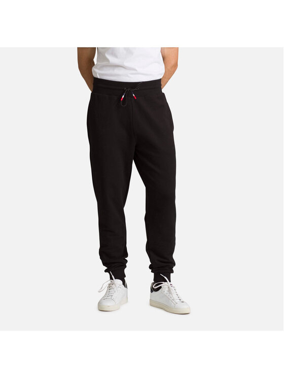 Rossignol Rossignol Spodnie dresowe Logo Pant Ft Czarny Regular Fit
