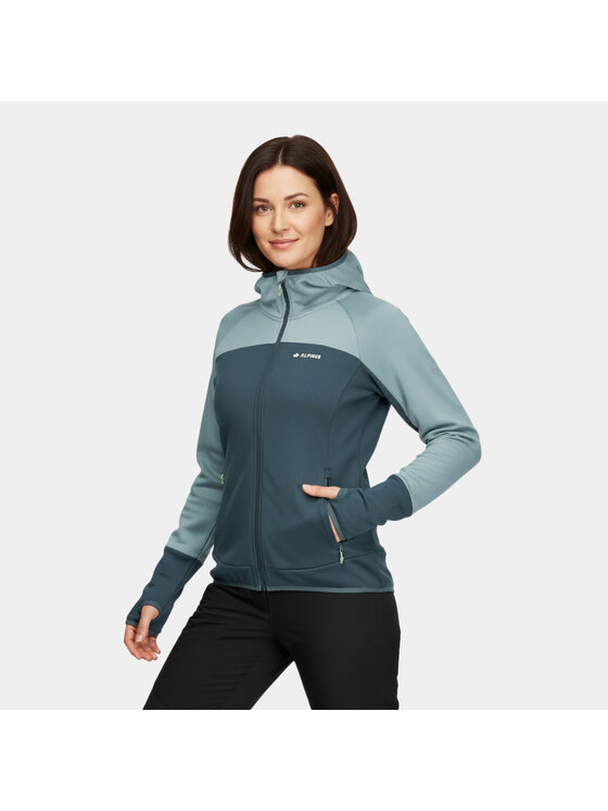 Alpinus Alpinus Bluza UBA Niebieski Slim Fit