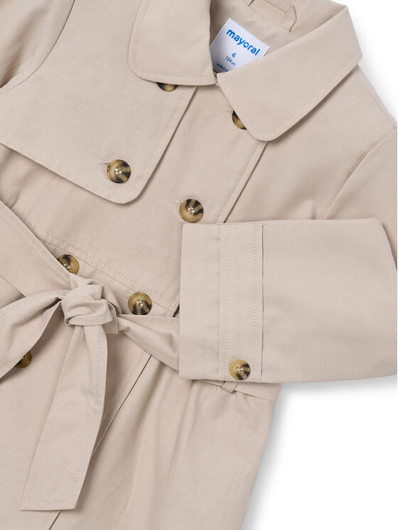 Mayoral Mayoral Trench 3459 Beige Regular Fit