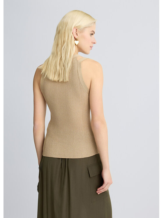 Liu Jo Liu Jo Maglione WA5057MS64JA4342 Beige Regular Fit