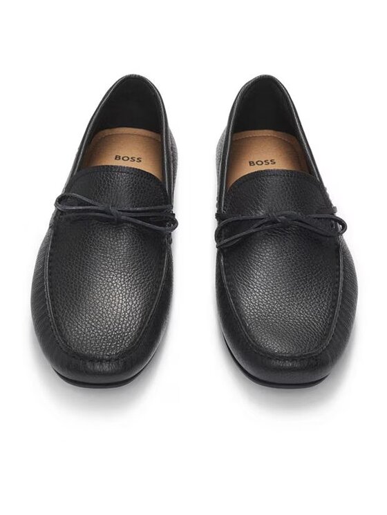 HUGO BOSS HUGO BOSS Mokasíny 10269710 01 Čierna