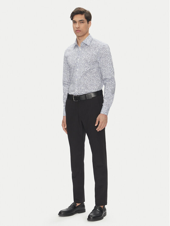 BOSS BOSS Сорочка H-Hank-Kent-C1 50545109 Голубий Slim Fit