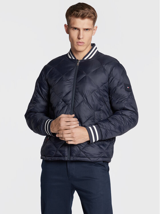 Tommy Hilfiger Tommy Hilfiger Яке бомбър Reversible Varsity MW0MW27587 Тъмносин Regular Fit