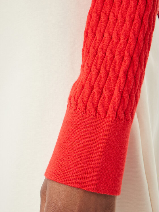 Tommy Hilfiger Tommy Hilfiger Kampsun WW0WW44993 Punane Regular Fit