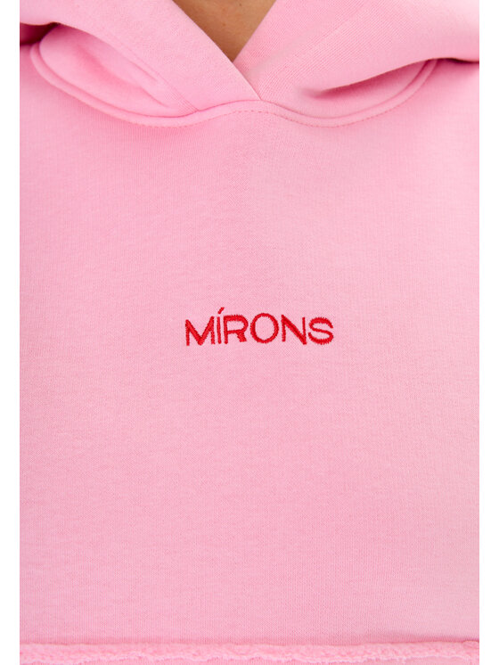 Mirons Mirons Bluza soft Różowy Oversize