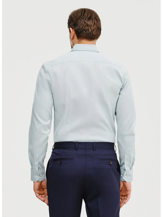 Pako Lorente Pako Lorente Koszula P25SN-1X-021 Zielony Slim Fit