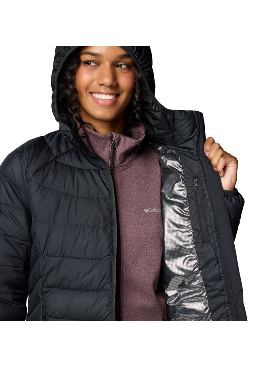 Columbia Columbia Kurtka przejściowa Powder Lite II Mid Jacket Czarny Regular Fit