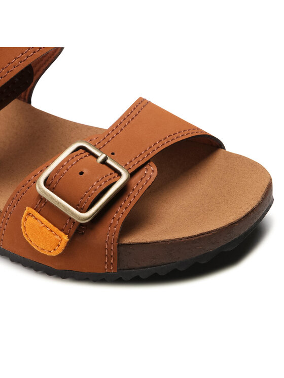 Timberland Timberland Sandali Castle Island 2 Strap TB0A427QF13 Rjava