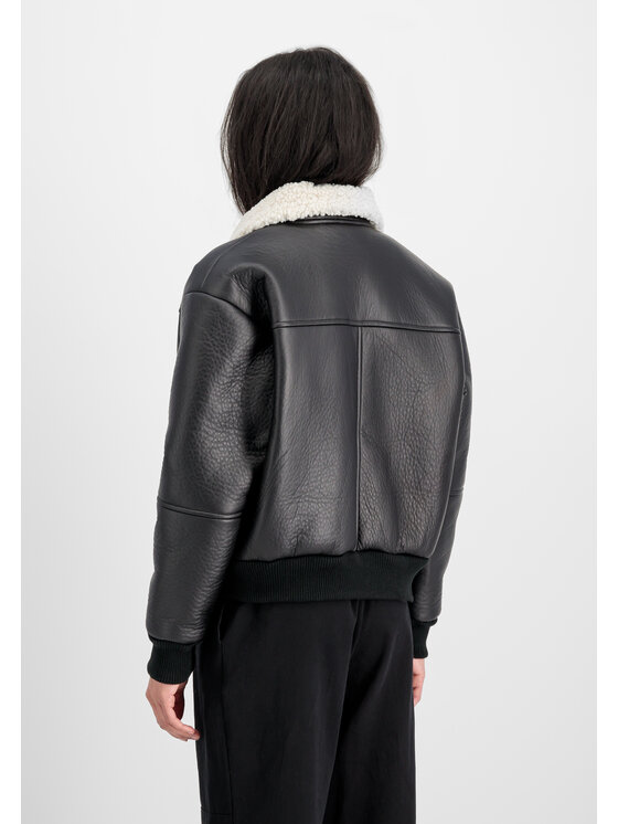 Alpha Industries Alpha Industries Kurtka bomber B-15 Modified Winter Jacket Women Czarny Regular Fit