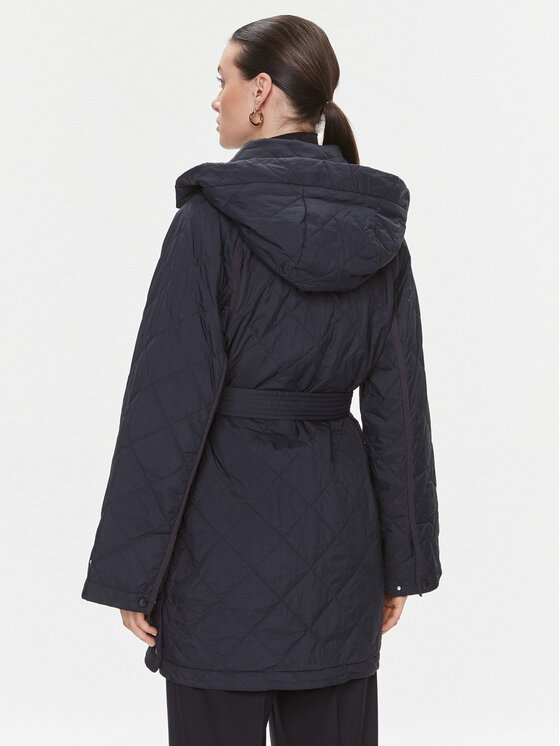 Tommy Hilfiger Tommy Hilfiger Prechodná bunda WW0WW40469 Tmavomodrá Relaxed Fit