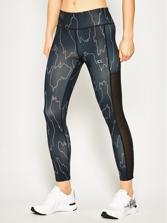 Calvin Klein Performance Pajkice Tight 00GWS0L618 Črna Slim Fit