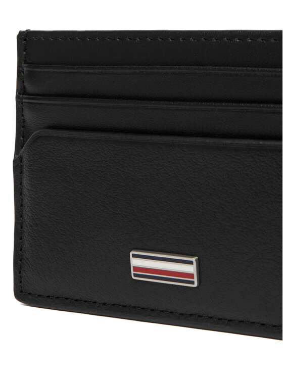 Tommy Hilfiger Tommy Hilfiger Kreditkartenetui Th Central Cc Holder AM0AM14494 Schwarz