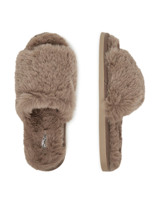 DeeZee DeeZee Hausschuhe MU-SL-DZ04 Braun