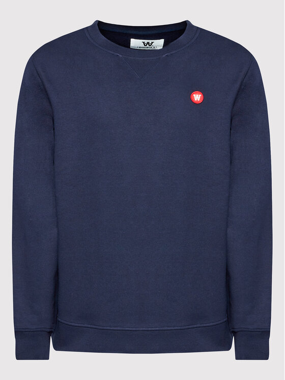 Wood Wood Wood Wood Sweatshirt Tye 10005601-2424 Dunkelblau Regular Fit